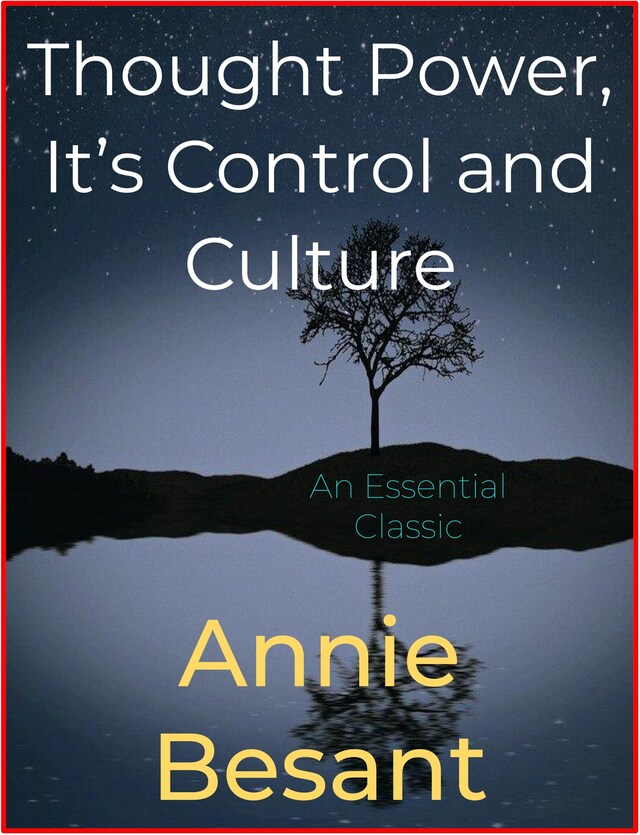 Book cover for Thought Power, It’s Control and Culture