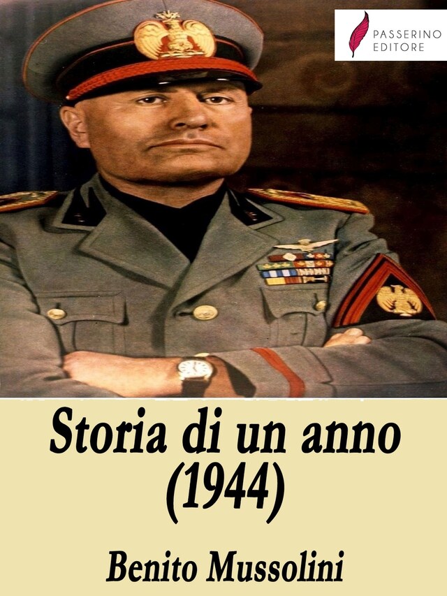 Buchcover für Storia di un anno (1944)