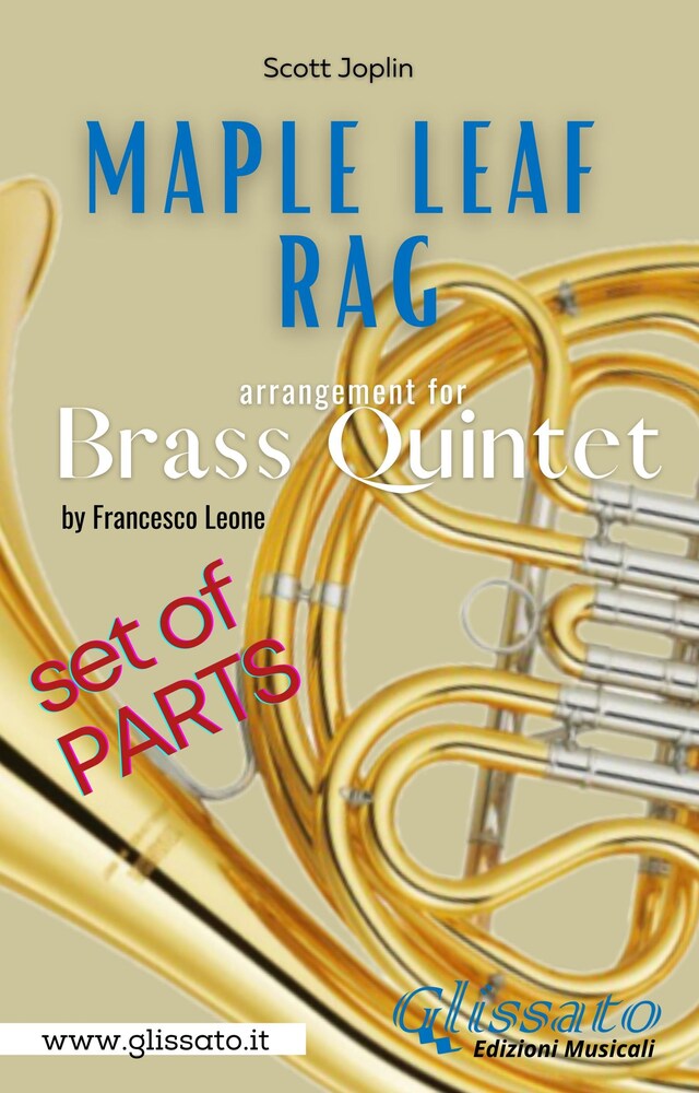 Copertina del libro per Maple Leaf Rag - Brass Quintet - Parts