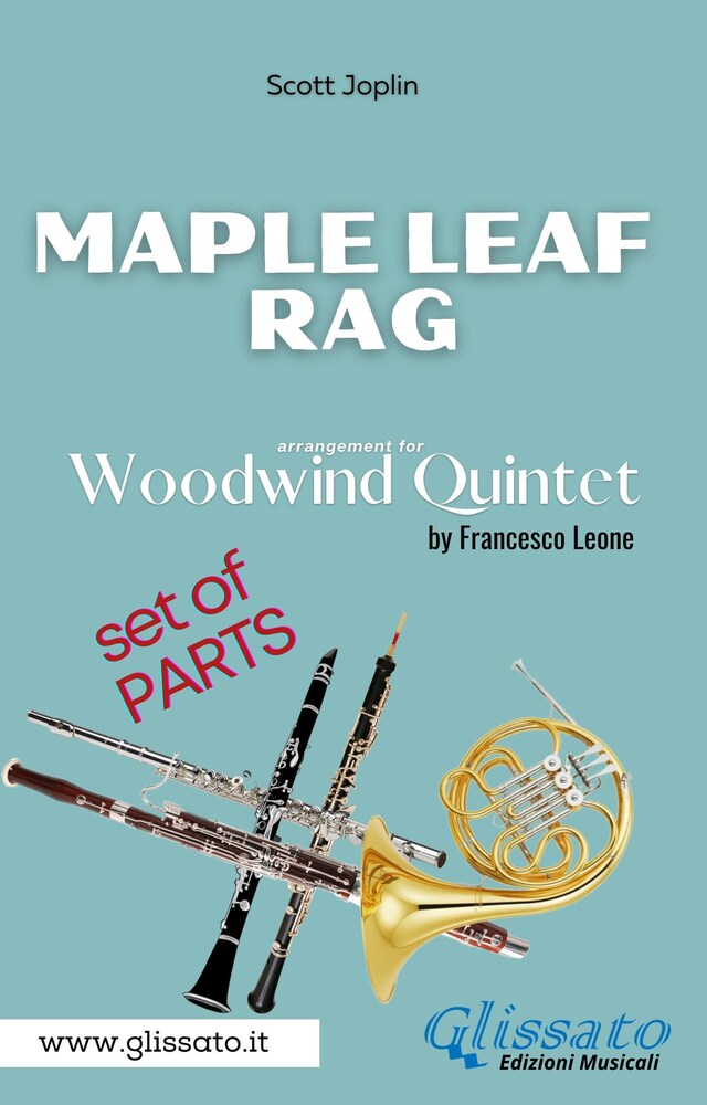 Okładka książki dla Maple Leaf Rag - Woodwind Quintet - Parts