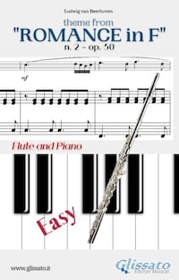 Theme from "Romance in F" Easy Flute & Piano