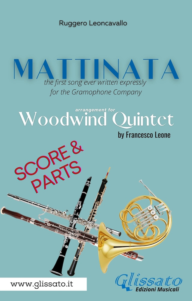 Book cover for Mattinata - Woodwind Quintet (parts & score)