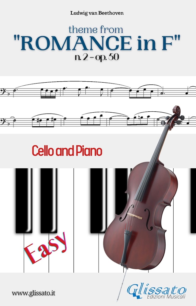 Buchcover für Theme from "Romance in F" Easy for Cello and Piano