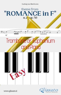 Theme from "Romance in F" Easy Trombone/Euphonium & Piano