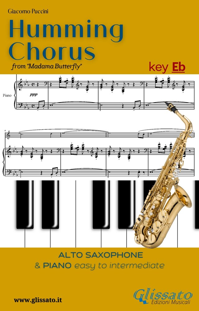 Book cover for Humming Chorus -  Alto Sax and Piano (Key Eb)