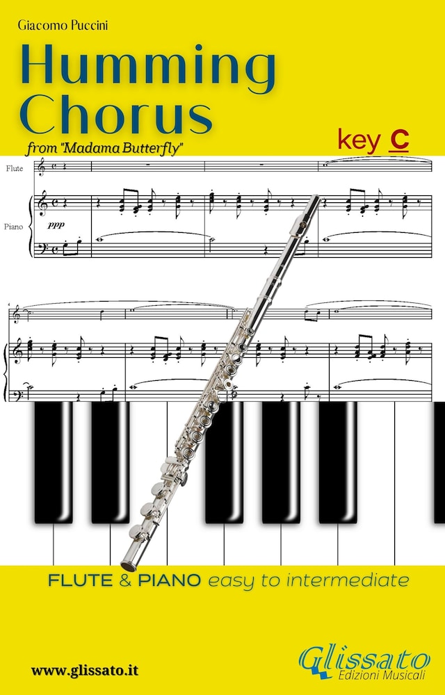 Book cover for Humming Chorus -  Flute and Piano (Key C)
