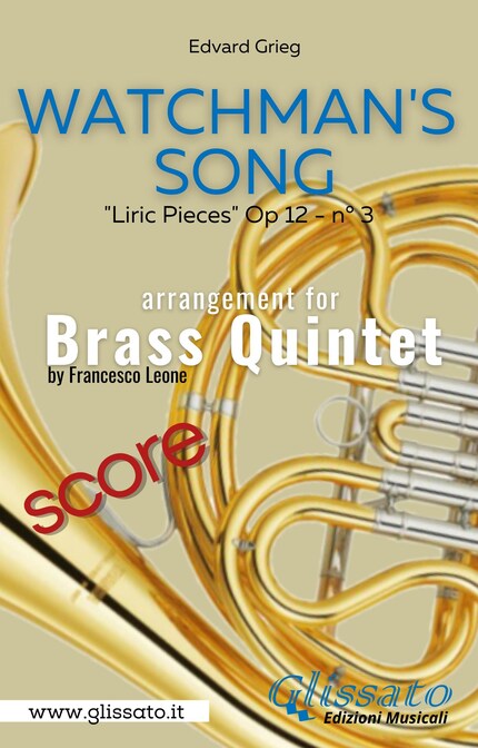 Watchman's Song - Brass Quintet (score) bookCoverFor
