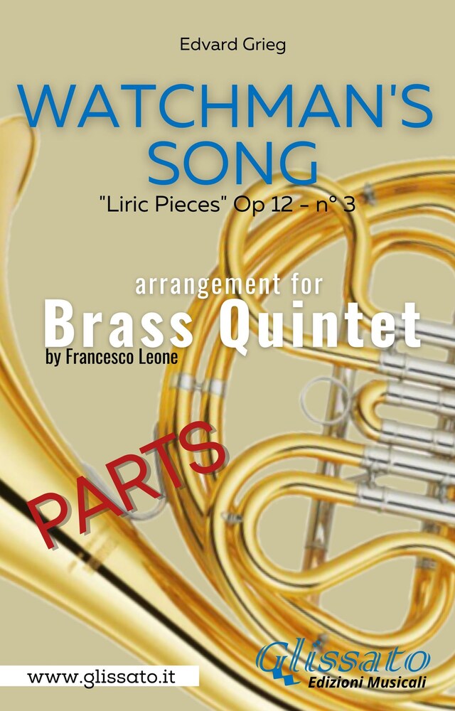 Book cover for Watchman's Song - Brass Quintet (parts)