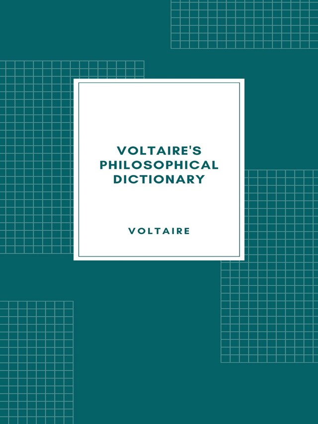 Buchcover für Voltaire's Philosophical Dictionary