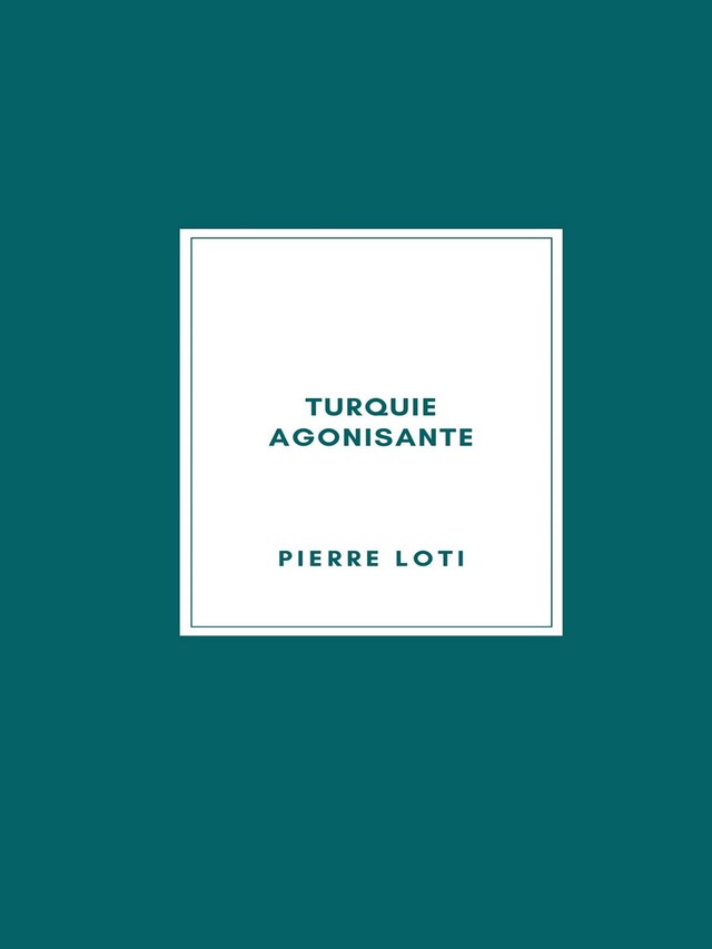 Book cover for Turquie agonisante