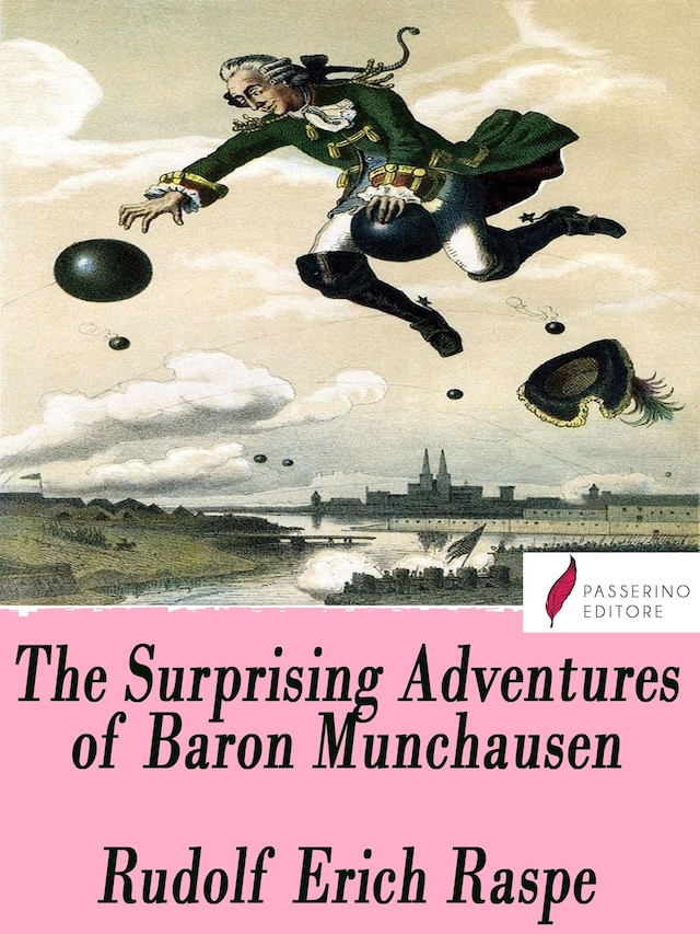 Kirjankansi teokselle The Surprising Adventures of Baron Munchausen