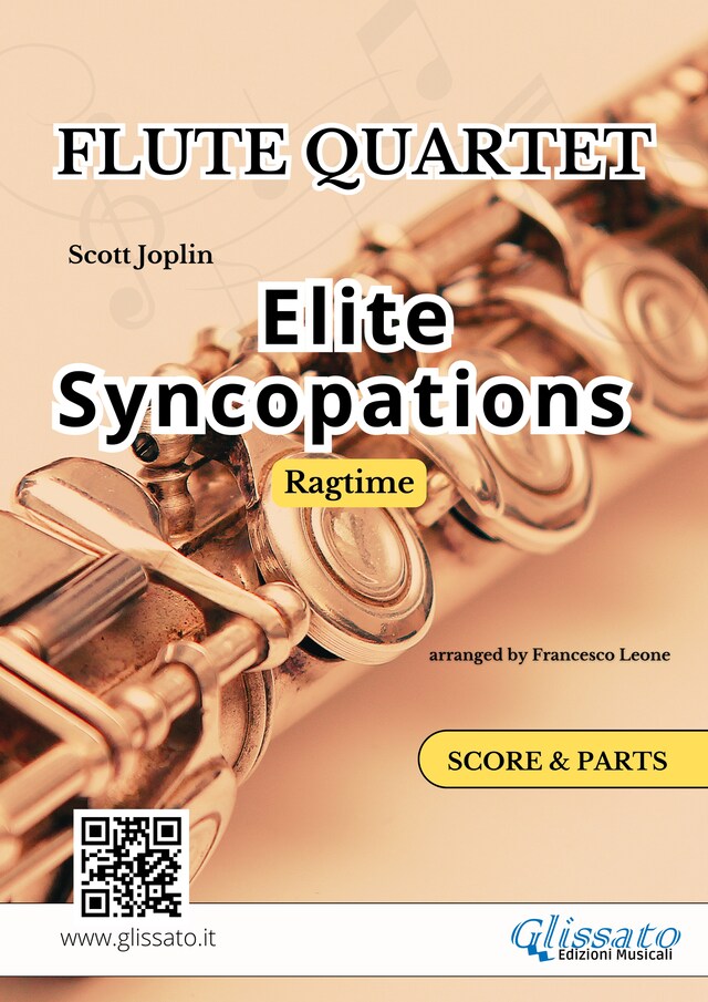 Okładka książki dla Elite Syncopations - Flute Quartet score & parts