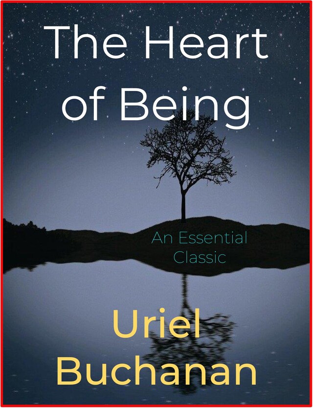 Kirjankansi teokselle The Heart of Being