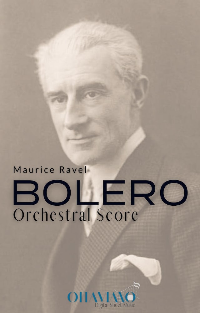 Couverture de livre pour Bolero (orchestral score)