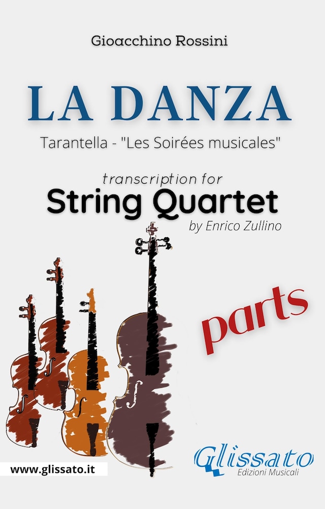 Buchcover für La Danza (tarantella) - String Quartet (parts)