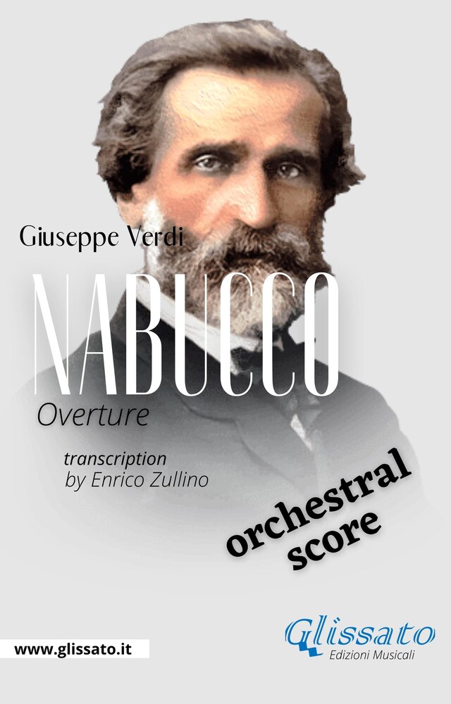 Kirjankansi teokselle Nabucco (overture) - Conductor Score