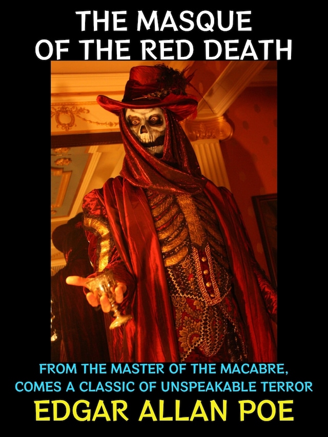 Kirjankansi teokselle The Masque of the Red Death