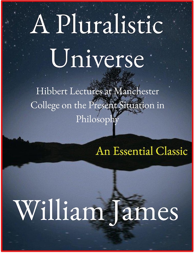 Book cover for A Pluralistic Universe