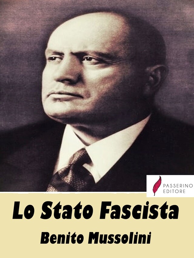 Boekomslag van Lo Stato Fascista