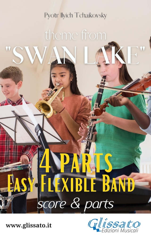 Bokomslag för Swan Lake - Easy Flexible Band (score & parts)