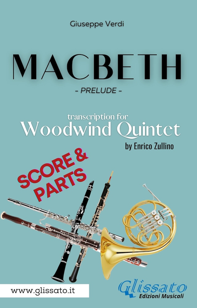 Book cover for Macbeth - Woodwind Quintet (parts & score)