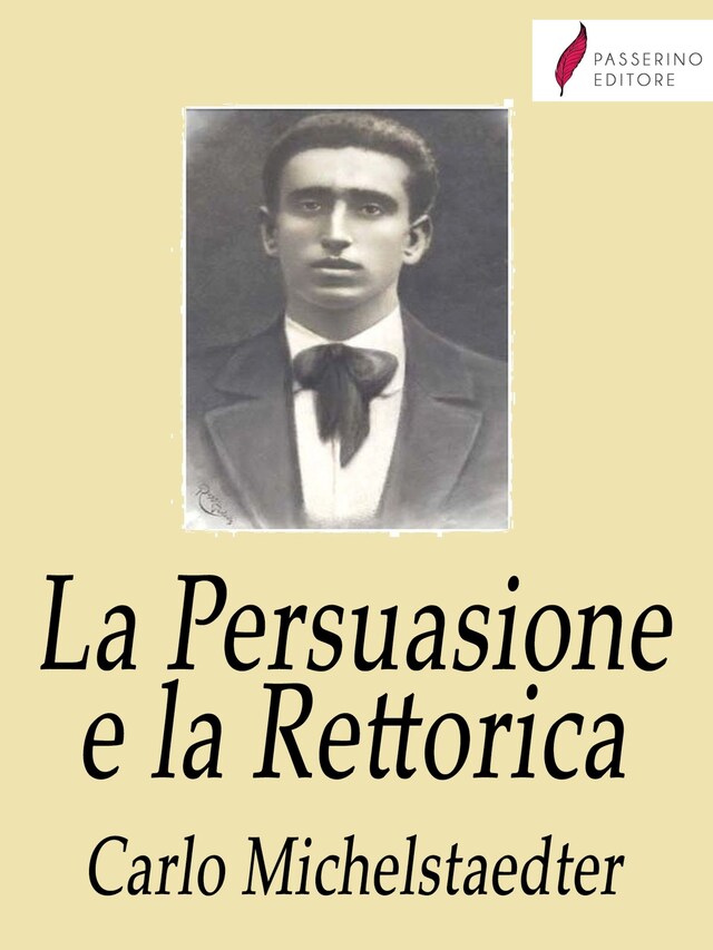 Copertina del libro per La Persuasione e la Rettorica