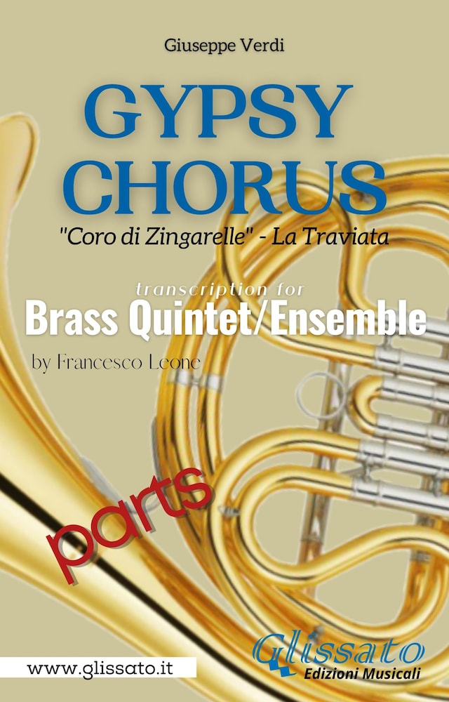 Book cover for Gypsy Chorus - Brass Quintet/Ensemble (parts)