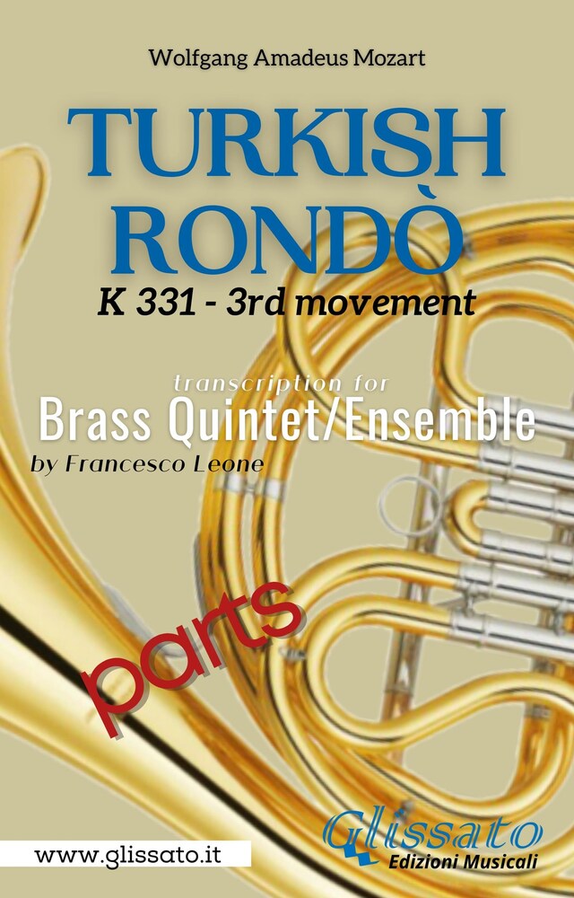 Book cover for Turkish Rondò - Brass Quintet/Ensemble (parts)