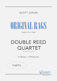 Original Rags - Double Reed Quartet (parts)