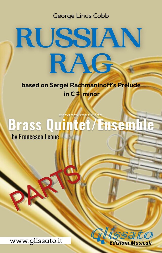 Book cover for Russian Rag - Brass Quintet/Ensemble (parts)