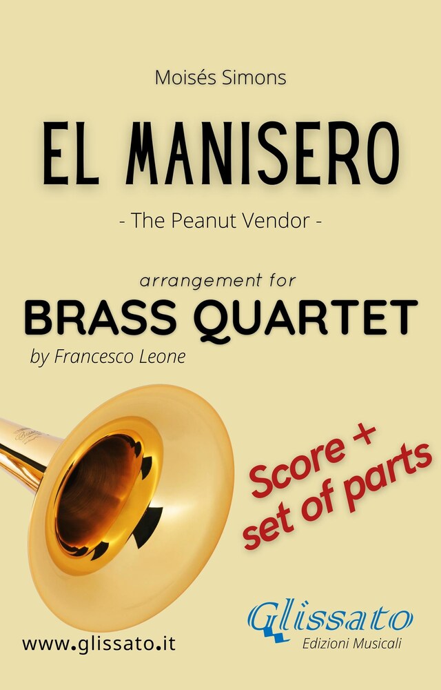 Book cover for El Manisero - Brass Quartet (score & parts)