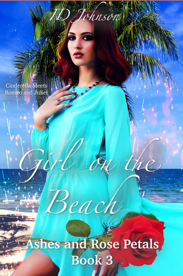 Book cover for Girl on the Beach: Ashes and Rose Petals Book 3