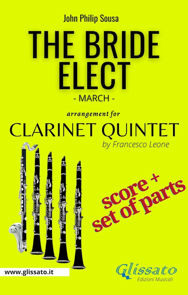 Book cover for The Bride Elect - Clarinet Quintet (score & parts)