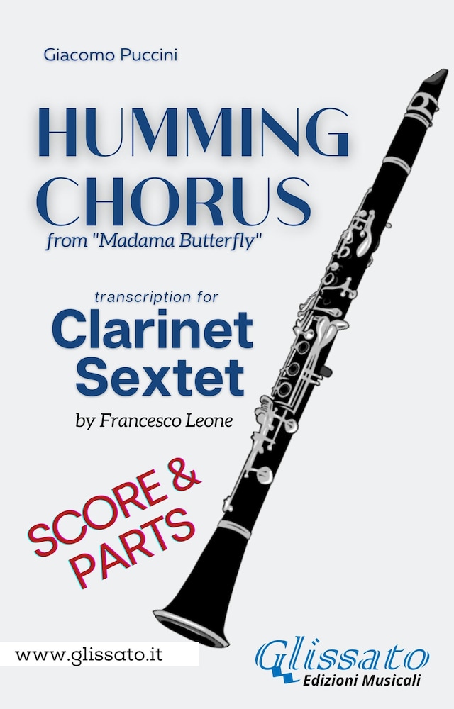 Buchcover für Humming Chorus -  Clarinet sextet (score & parts)