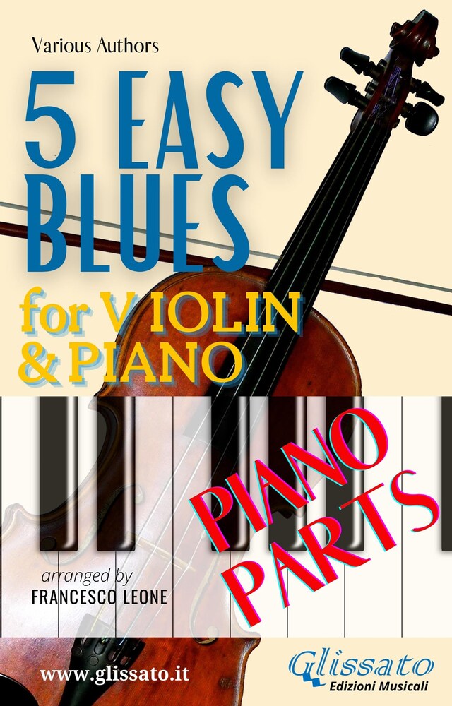 Book cover for 5 Easy Blues - Violin & Piano (Piano parts)