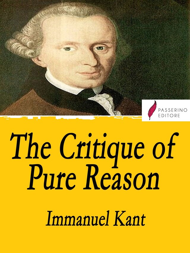 Kirjankansi teokselle The Critique of Pure Reason