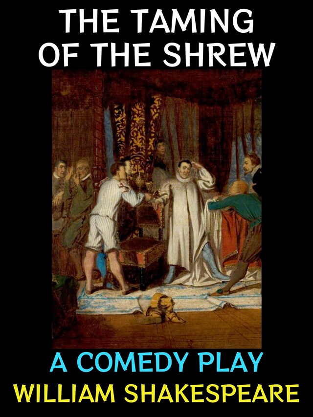 Kirjankansi teokselle The Taming of the Shrew