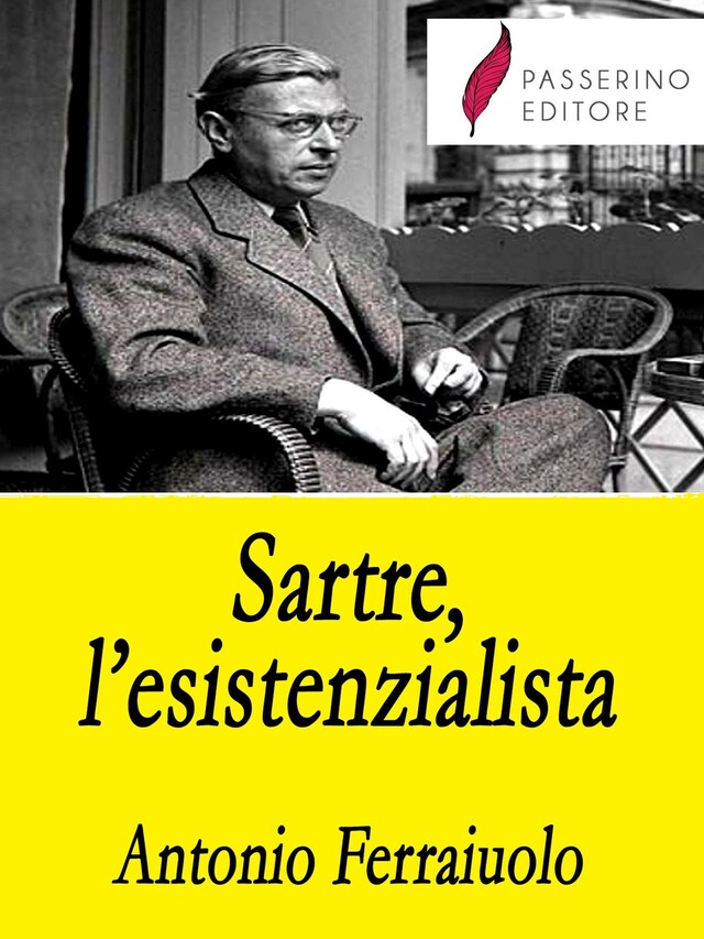 Boekomslag van Sartre, l'esistenzialista