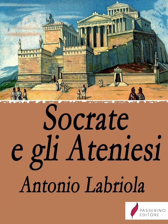 Boekomslag van Socrate e gli Ateniesi