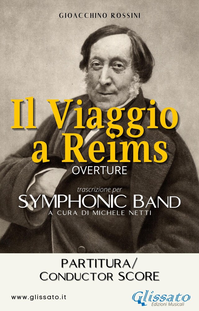 Book cover for Il Viaggio a Reims - Symphonic Band (score)