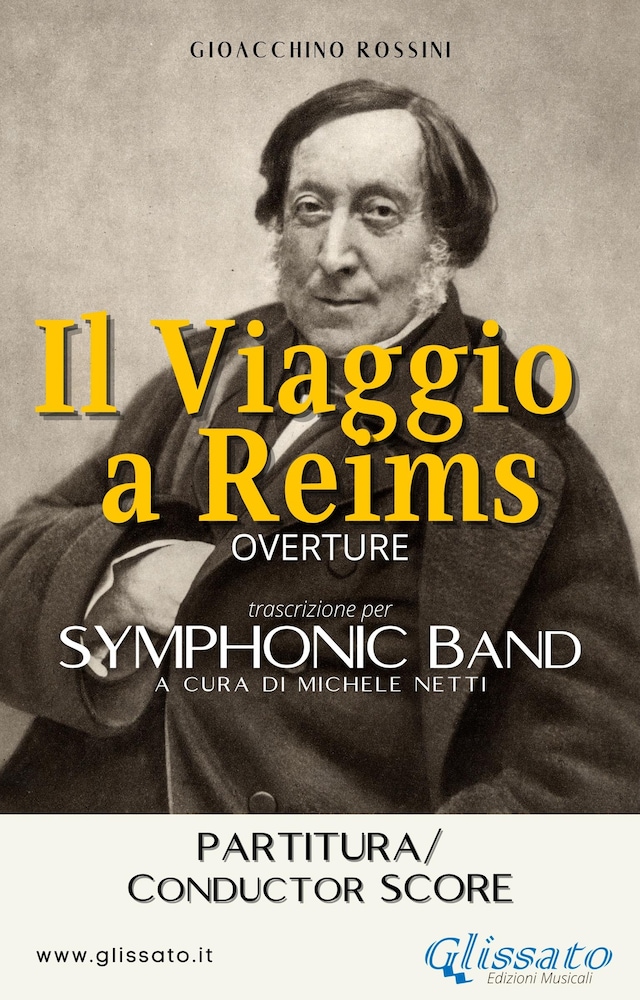 Couverture de livre pour Il Viaggio a Reims - Symphonic Band (score)