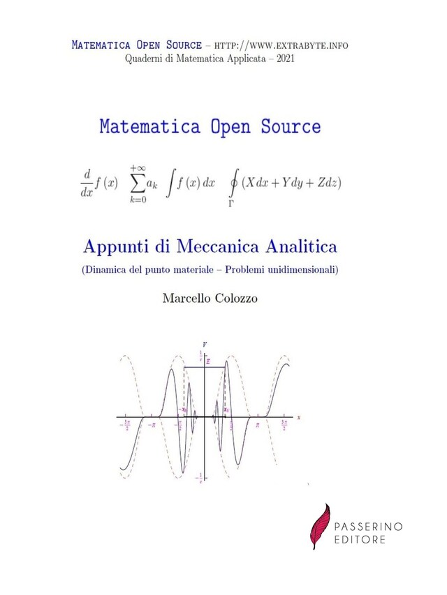 Copertina del libro per Appunti di Meccanica Analitica