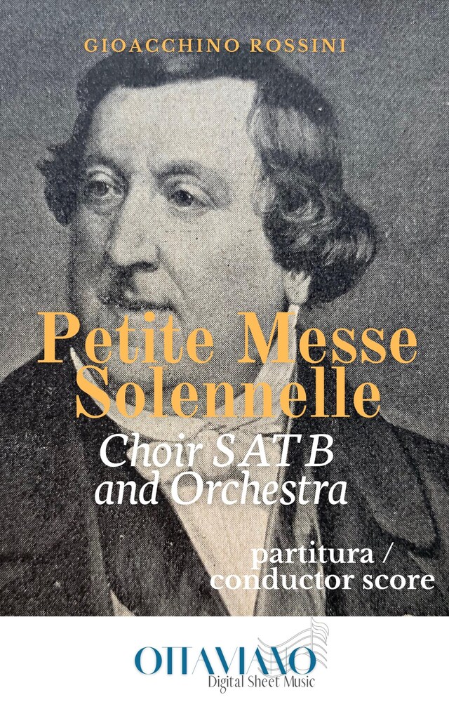 Okładka książki dla Petite Messe Solennelle