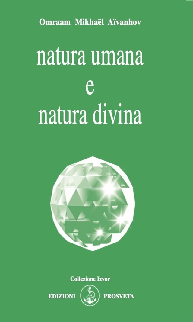 Portada de libro para Natura umana e natura divina