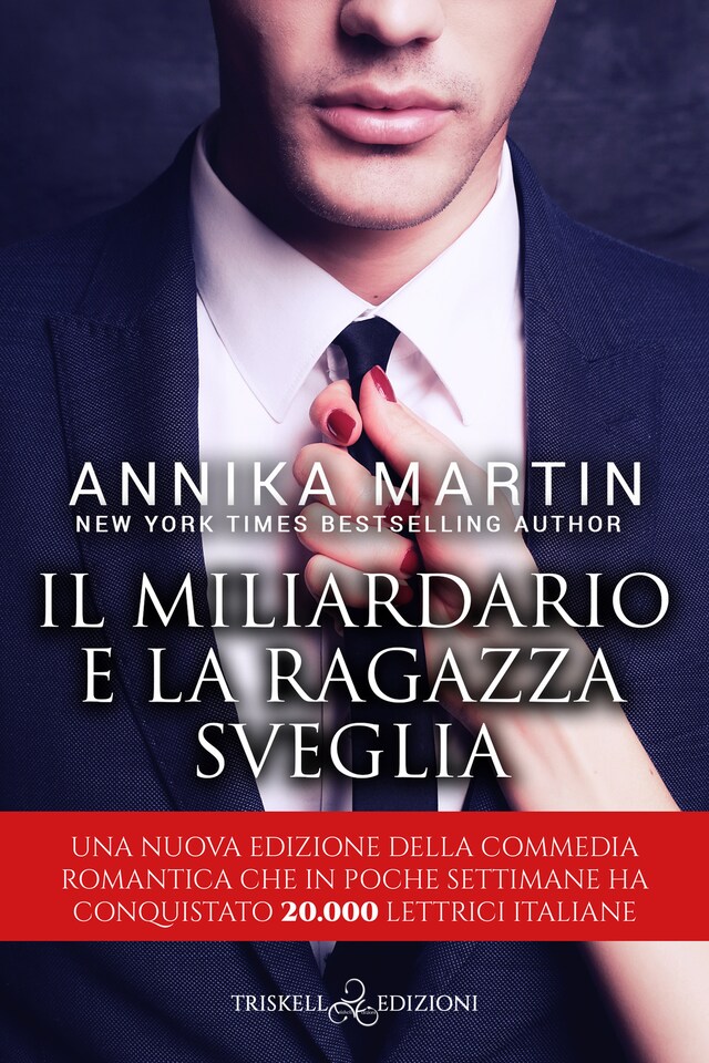 Book cover for Il miliardario e la ragazza sveglia