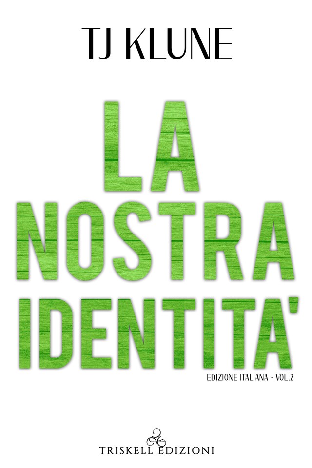 Book cover for La nostra identità