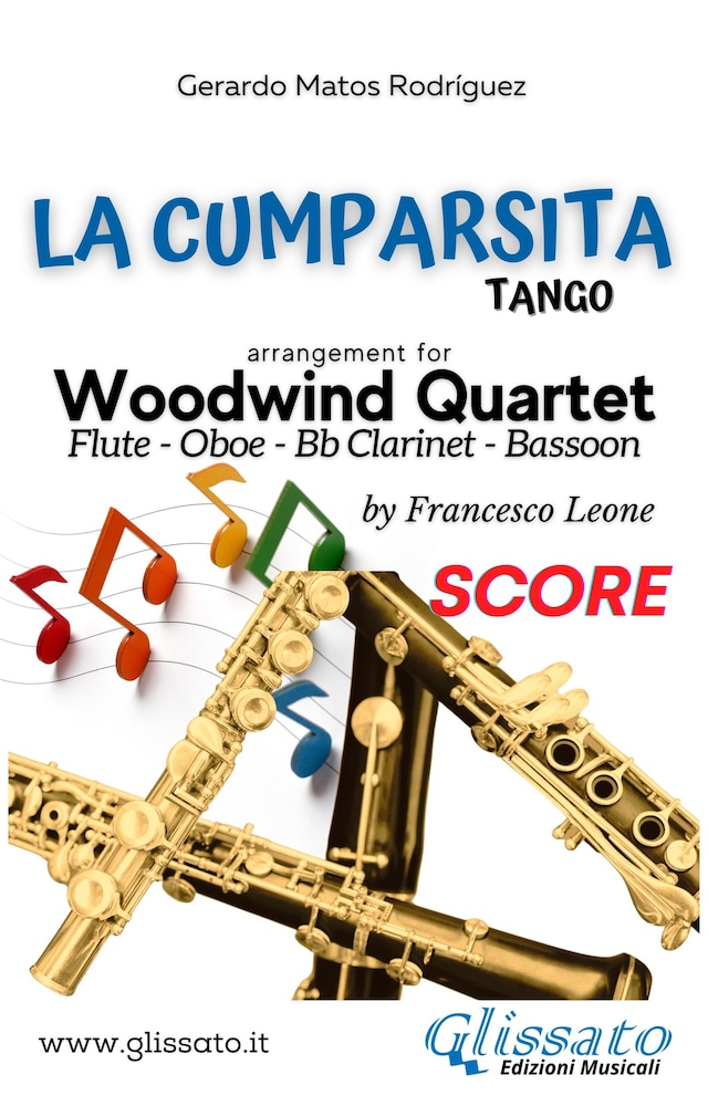 Book cover for La Cumparsita - Woodwind Quartet (score)