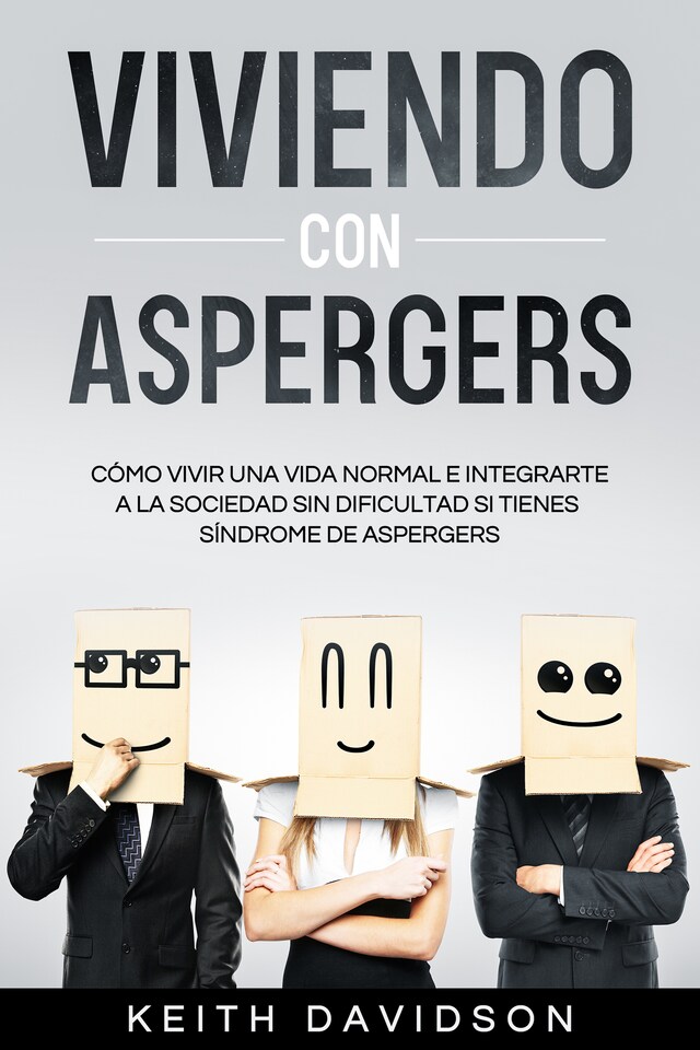 Portada de libro para Viviendo con Aspergers