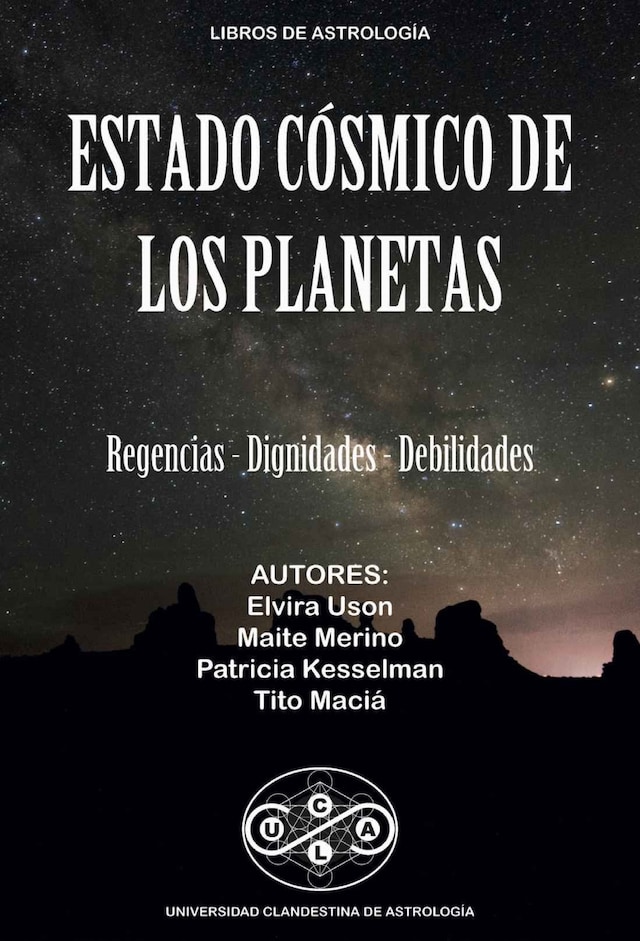 Boekomslag van Estado Cósmico de los Planetas