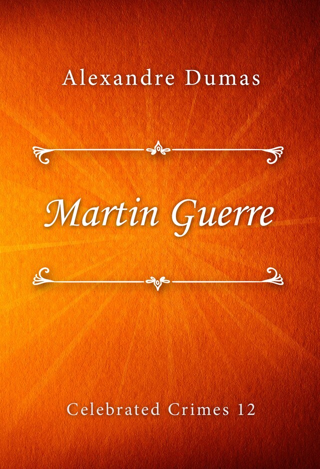 Kirjankansi teokselle Martin Guerre